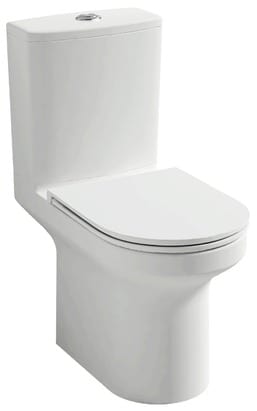 Унитаз-компакт Jacob Delafon ELITE E20997-00 360х650х830 безободковый с тонким сиденьем микролифт