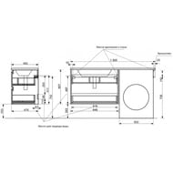 ����� �� ����������� Estet Dallas 1500�482 � ���������� ������, ���������, 2 ��., ����� ��-00009685