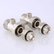 Узел для нижнего подключения радиатора VALTEC 3/4" (комплект) VT.345K.N.E04