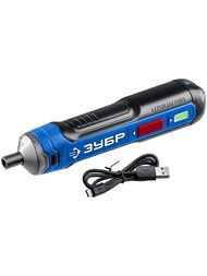 Отвертка аккумуляторная ЗУБР ZUBR GO 4 Vmax, PSD-4 — миниатюра 1