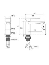 ��������� ��� �������� Aqueduto Linha LIN0100 �������������, ������ ����� 86��, ����: ����