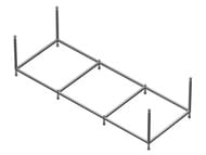 ������ ��� ����� AM.PM Spirit 180x80 W72A-180-080W-R2