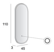 ������� ��������� Cezares (450�1100�30) �� ���������� LED ����������, ��� ����� 45095