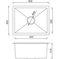 ����� ��� ����� GAPPO � ���������� 500�400�215 ������, GS5040