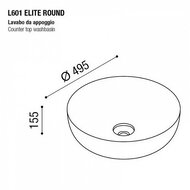 �������� ��������� AeT Italia Elite Round 495�495�155 ������� ��� ������� L601T0R0V0143