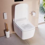 Унитаз подвесной Vitra V-Care Prime с сиденьем,антибактериальн. покр.,с функцией биде 7231B403-6216