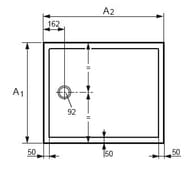 ������� ��������� ������ HUPPE Purano (1200�1000�40) �������������, ����� 202273.055
