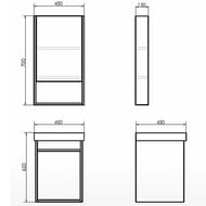 ����� COMFORTY ����-45 (945�390�520) ���������, � ���������, ��� �������� 00-00006653