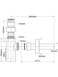   McAlpine "MINI" (1 1/4"32)  D32, ,   CA32MINI-SN