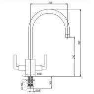��������� ��� ����� Paini Cucina �������������, ���� 64CR490Q12QKM