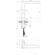 ��������� ��� ����� RAVAK Puri PU 016.00 �������������, ������� ���������� ����� 241��, ���� X070143