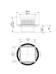 ���� ������� BETTOSERB Superior 150�150 � �������������, ������������� ������� 13702556B