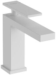 Смеситель Hansgrohe Tecturis E для умывальника однозахватный, с донным клапаном, белый мат. 73010700 — миниатюра 1