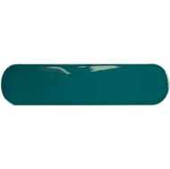 Плитка настенная Wow Grace O Teal Gloss (75х300) зеленая 124935  (кв.м.)