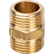 Ниппель STOUT 1/2"НН, латунь, арт.SFT-0003-001212