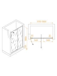 ������� ����� RGW Passage PA-02B NEW (1200�1850) ���������, ������ 6�� ����������/������ 41080212-14