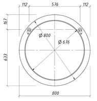 ������� Caprigo Valletta 80 d 800 ��, �������, ���������, ��� ���������, ������ 35330-086