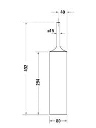 ������� ��� ������� ���� DURAVIT Starck T ���������, ����: ����.����� ������������� 0099457000