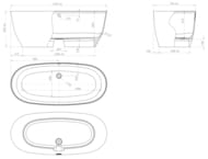 ����� ��������������� Astra-Form ����� 01010044 (1700�750) ���. ������, ������. �������, �����,�����