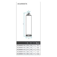 Погружной колодезный насос Espa ACUARIA07 5M A N 143389