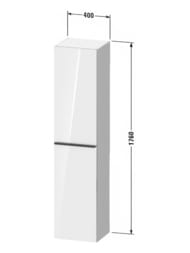 ����� Duravit D-Neo 400�1760�240 ���������, 1 ��., 5 �����, ����� �����, ���. ������ DE1328L04220000