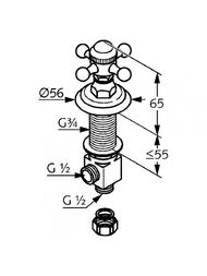 ������� ������� KLUDI ADLON, ������������ ������, �������������� �������� (����) 518170520