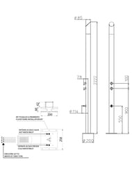 ������� ������� Bossini Aquabambu L00860.030 ��������� 2110 ��, 2 ���������, ����