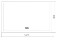 ������� Silver Mirrors �������-2 (1000�800) ���������,�������.������.,������� �������� LED-00002260