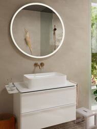 Смеситель Hansgrohe Tecturis S для раковины, встраиваемый, шлифованная бронза 73351140 — изображение 2
