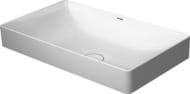 Раковина Duravit DuraSquare 600х345 шлифов., без площади под смеситель, без перелива 2355600000