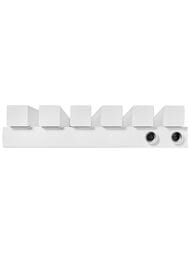 Дизайн-радиатор STOUT Tube Quadro 6 секц. ниж.прав.подкл. QV40-1750-6 R RAL1T104S9016 белый.муар — изображение 3