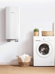 Водонагреватель Thermex Flat 100 V combi (1325х288х510), 100л, 20 кВт, настенный