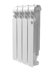 Радиатор биметаллический ROYAL THERMO 4 секции Indigo B 500, 832Вт, белый, НС-1682297 — миниатюра 1