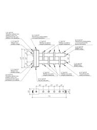 Балансировочный коллектор Gidruss BMSS-150-5DU до 150 кВт, 1 1/2", 2+2 контура + бок.контур, нерж — изображение 3