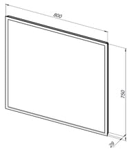 ������� ������� ������ (800�750x30) LED ���������/���.���������/����/��������/������ ������. 288965