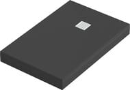 Экран GOOD DOOR BAS ABS Essentia 1200х800 Soft-touch, цвет: черный (прямоугольный)