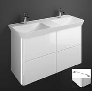 ����� � ������� ��������� Burgbad Iveo 1200�492�721 LED, ���������, 4 ��, ����� SFFY120F2833G0169C0001*2