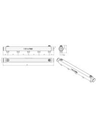 ��������� VALTEC 1" �� 5 ������� 1/2"� ����. �/� 100 �� VTc.510.SS.060405