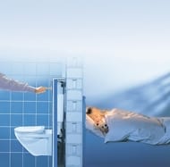 Grohe Rapid SL Solido Инсталляция для подвесного унитаза 3в1 с клавишей смыва Skate хром 38811000