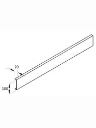 ������ �������� ������� ��� ������� CEZARES  TRAY-AS-AH-120/80-100-SCR