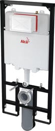 Инсталляция для подвесного унитаза ALCAPLAST AM1101/1200 с бачком, для гипсокартона или slimbox