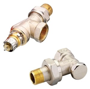 Набор термостатический для радиатора осевой ROYAL THERMO 1/2