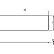 Панель Ideal Standard i life фронтальная 180 см для прямоугольной ванны T478601