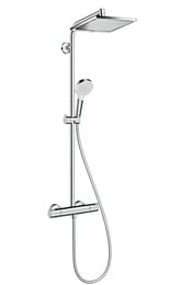 Душевая система Hansgrohe Crometta E 240 Showerpipe с термостатом д/душа, верхний и руч.душ 272710