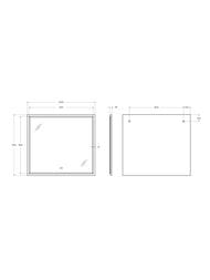 ������� Cezares CZR-SPC-INT-1000-900-LED-TCH-WARM-BL �� ���������� ����������