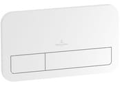 Клавиша смыва Villeroy&Boch ViConnect стекло, белый глянец 922400RE