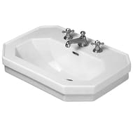 Умывальник DURAVIT 1930 Series 800х550х245 1 отв.,2 намеч. под смес., перелив 0438800000