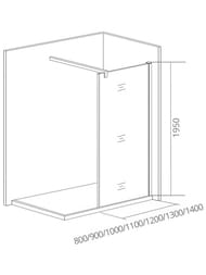   GOOD DOOR BAS WALK IN SP-120-C-B (12001950),  / 