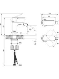��������� ��� ���� RAVAK Eleganta EL 056.60RGB ��������, ��� ���/����., ������� ������ X070369