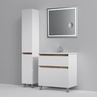 Тумба под раковину AM.PM X-Joy (800х850х450) напольная, 2 ящика, белый глянец M85AFSX0802WG